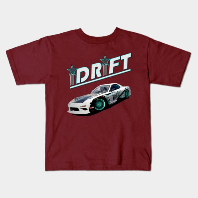 Team iDRiFT Kids T-Shirt by RodeoEmpire